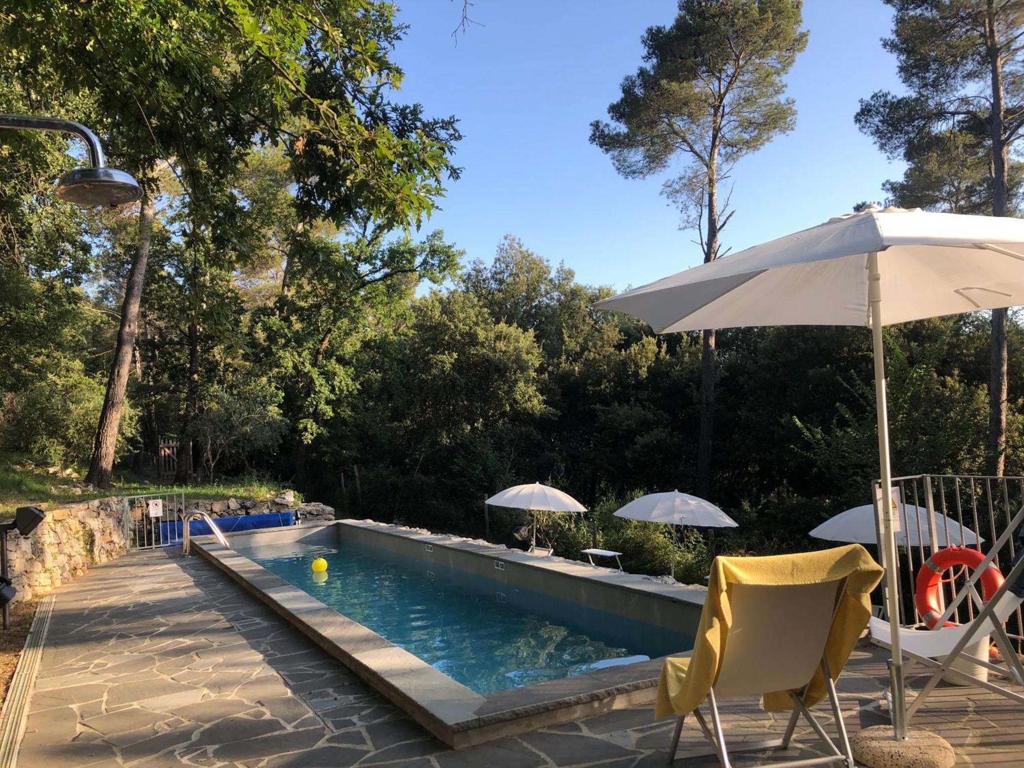 Casa Nel Bosco Sul Golfo Dei Poeti - Cipressi Villa Monte Marcello Bagian luar foto