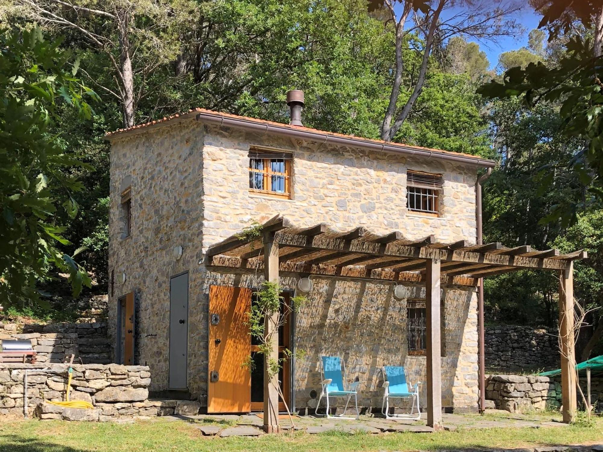 Casa Nel Bosco Sul Golfo Dei Poeti - Cipressi Villa Monte Marcello Bagian luar foto